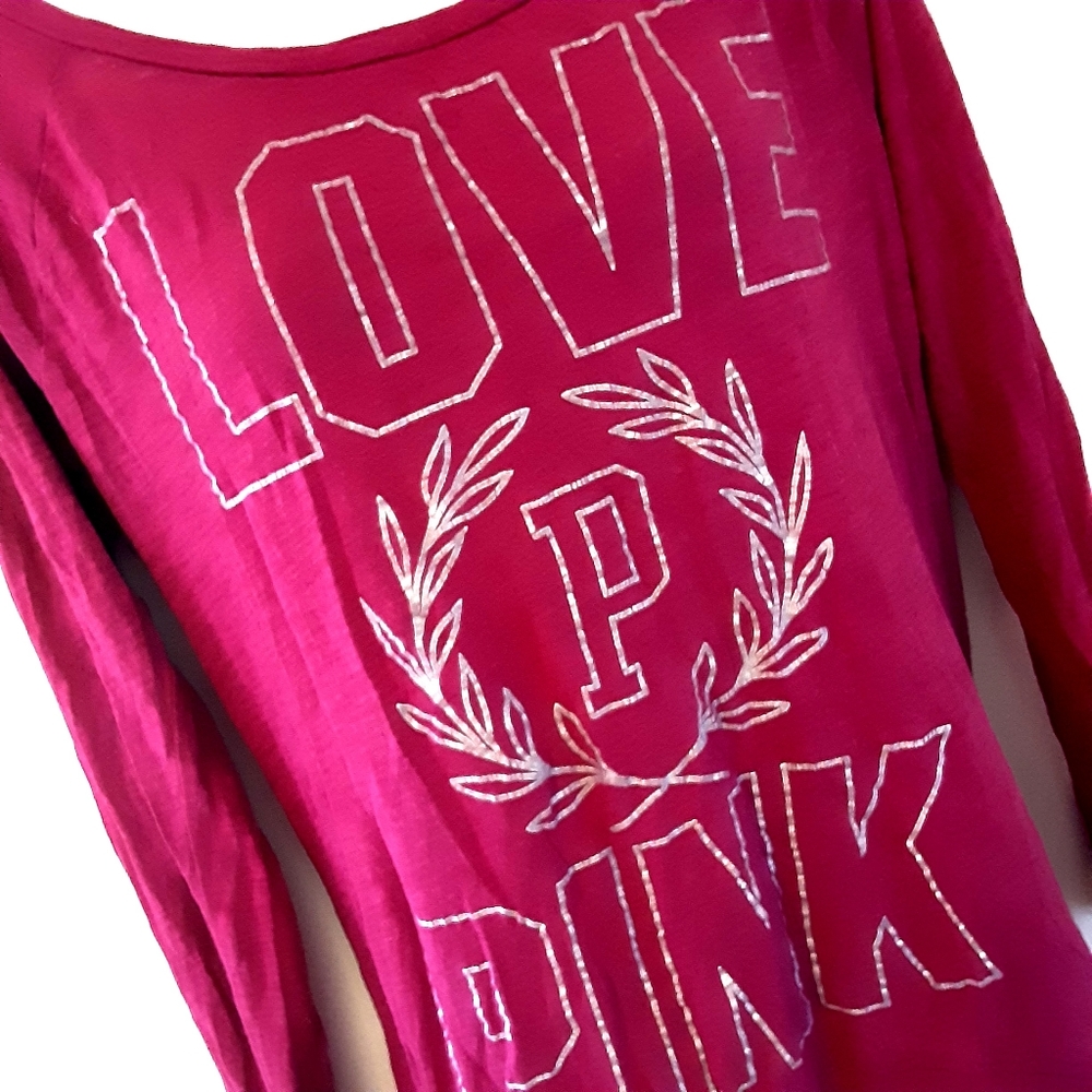 Pink By Victoria's Secret Top Size XS EUC - Picture 6 of 11